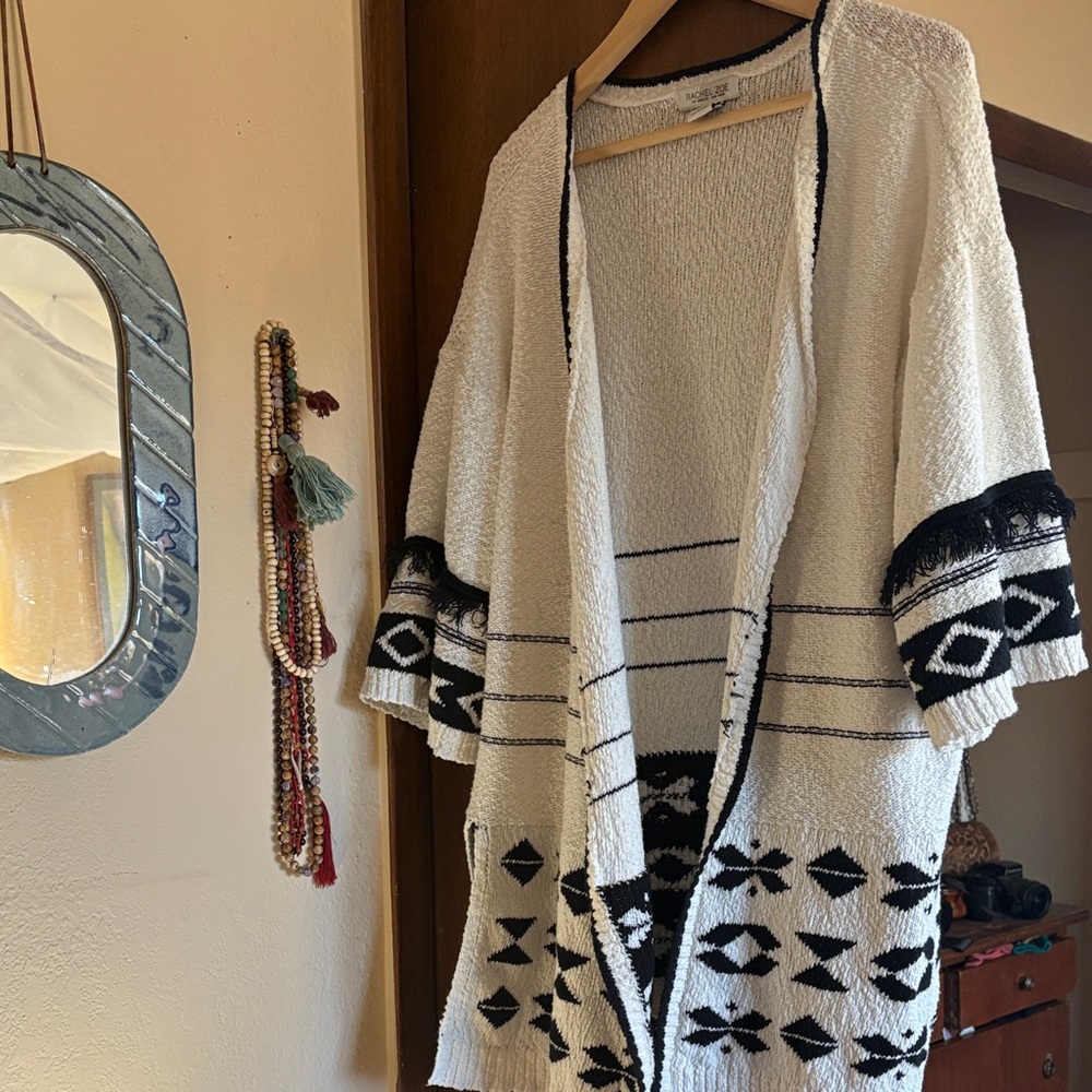 Rachel Zoe Women’s Open Front Cardigan